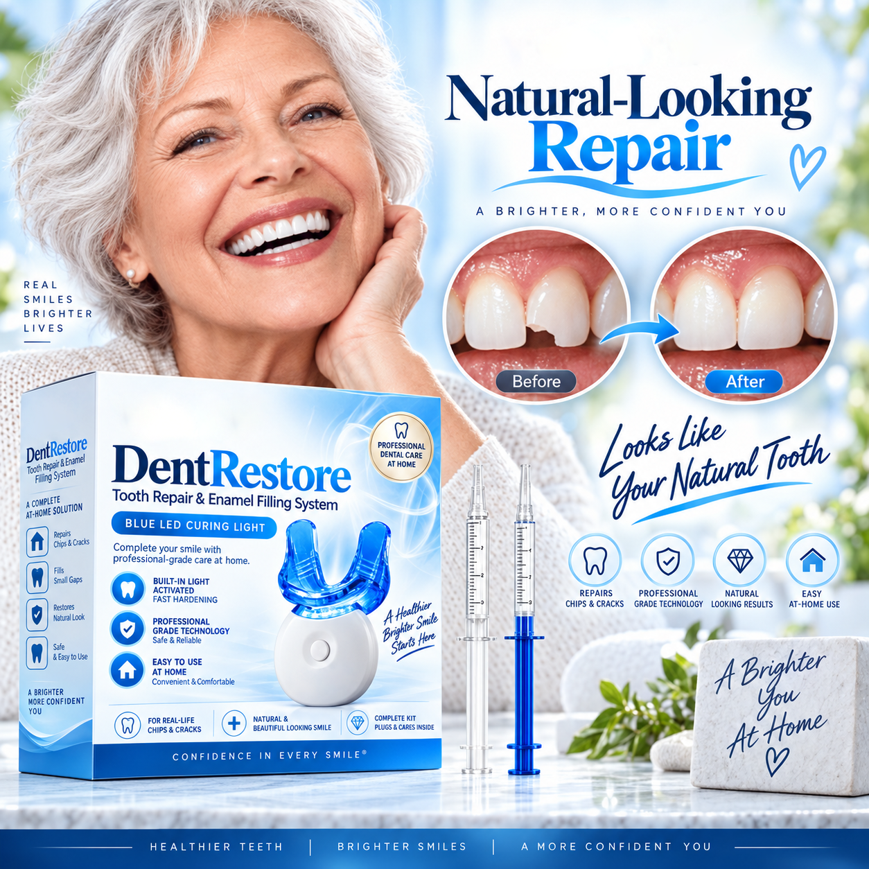 DentRestore before and after result