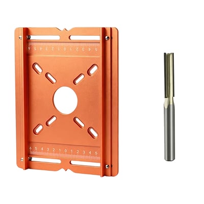 ssiki Precision Wood Router Slotting Guide Bracket