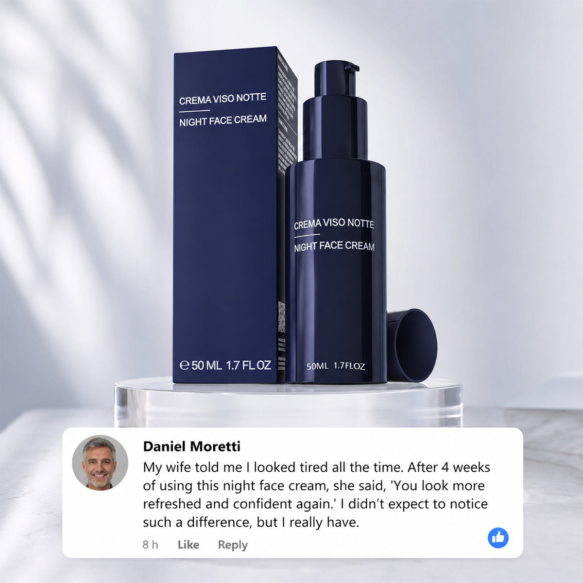 AntiAge Night Cream: Firms Your Neck While You Sleep✨