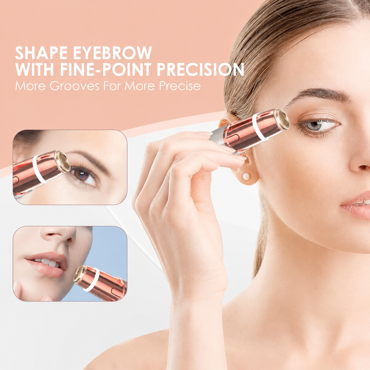 Portable Lipstick Facial Hair Remover Trimmer