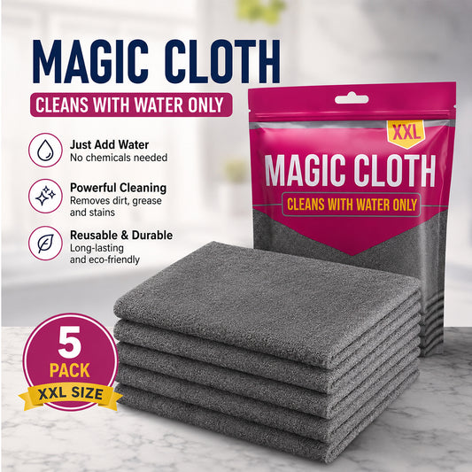 Magic Microfiber Cleaning Cloth (5-Pack)✨