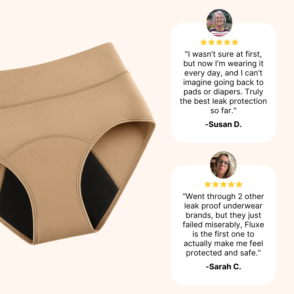 ssiki 100% Leak-Proof Underwear That Won't Let You Down for Women 60+ (4-Pack)