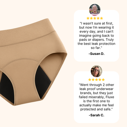 ssiki 100% Leak-Proof Underwear That Won't Let You Down for Women 60+ (4-Pack)