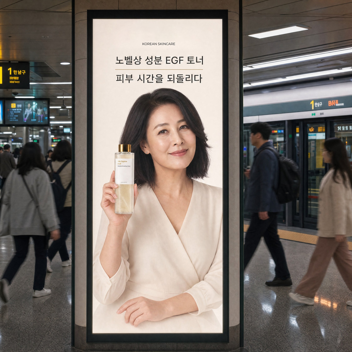 Korean skincare toner feature