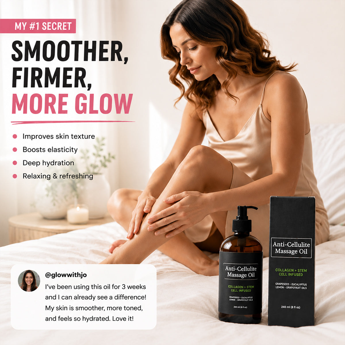 New Anti-Cellulite Massage Oil