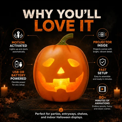 Jack O' Chatter™ Animated Pumpkin