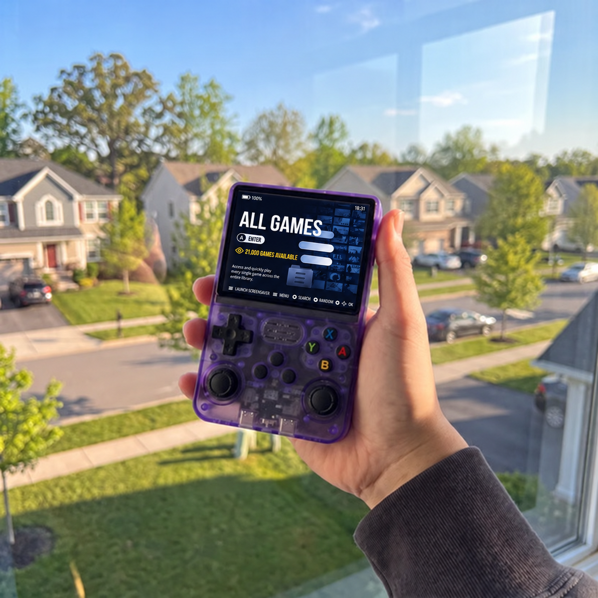 Ssiki Pro 2.0 — R36S Retro Handheld Console