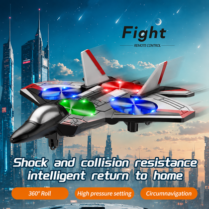 ✈️Kids RC flying toy, durable EVA foam fighter jet with multiple flying modes