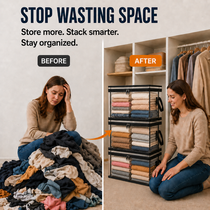 🔥Limited TimePromotion 49% OFF 📦Large Heavy-Duty Thick Plastic Clear Storage Bag for Clothes, Moving & Storage