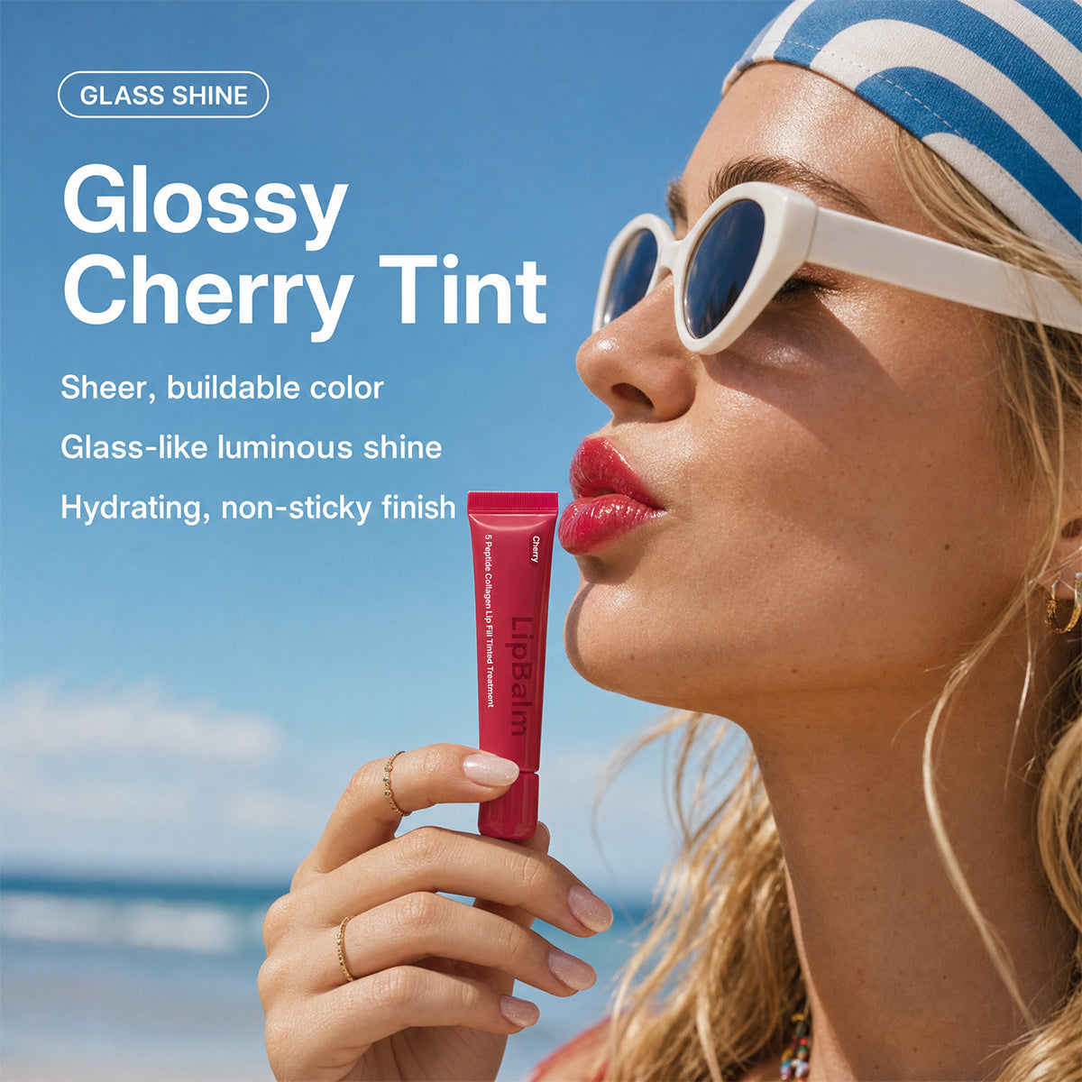 Skincare-Grade LIP CARE with 5 PEPTIDES