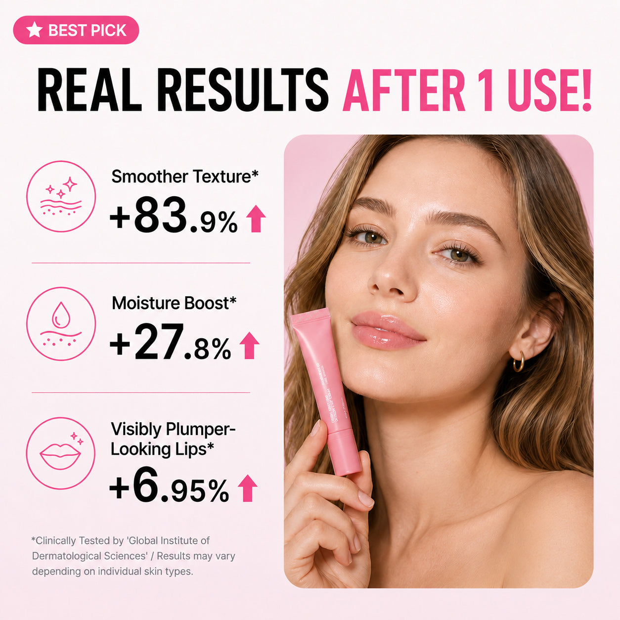 PDRN Peptide Glossy Lip Balm