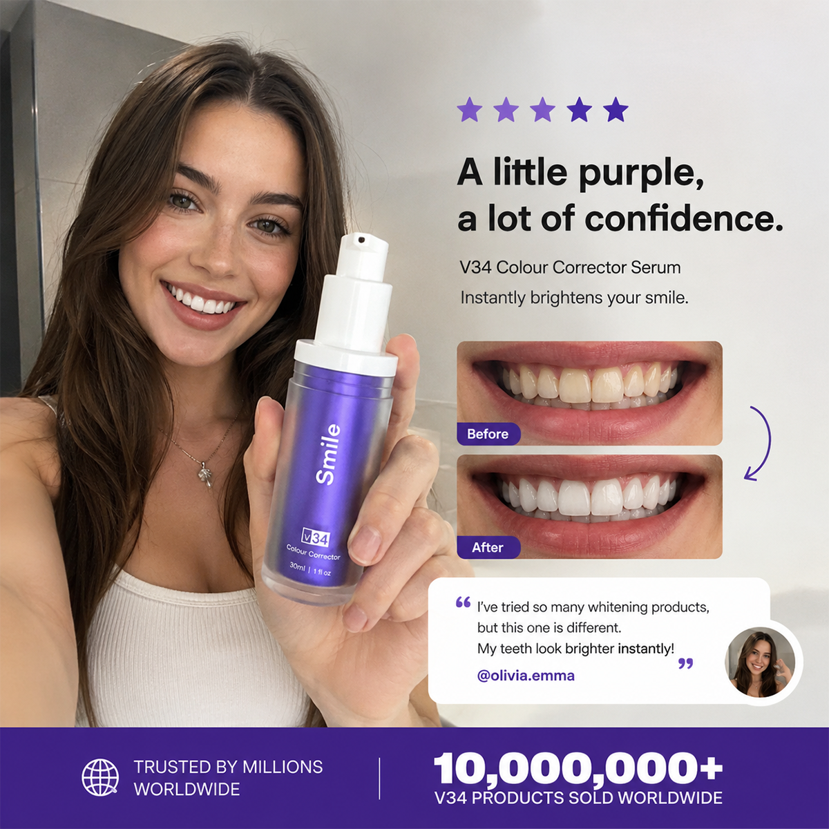 Better Together Bundle:The smart solution against yellow teeth