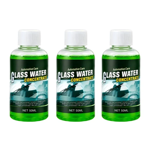 🥳2026 HOT SALE💧✨Glass Concentrate – 10ml makes 1L, cuts bugs & grime, streak-free.🚗💪