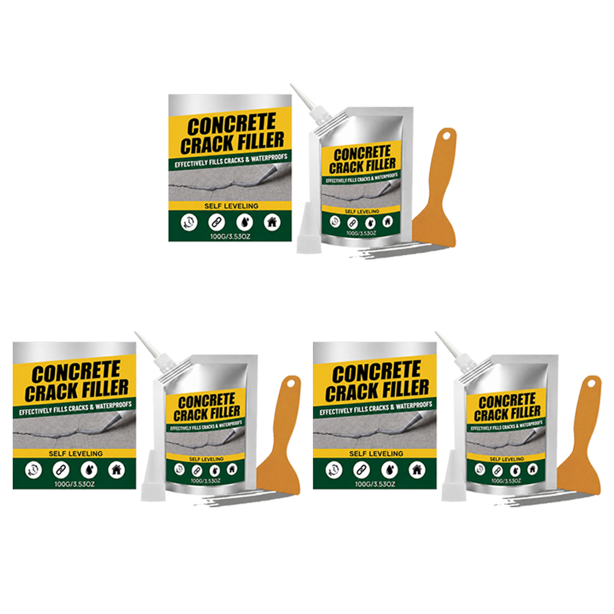 Waterproof Concrete Crack Filler & Sealant