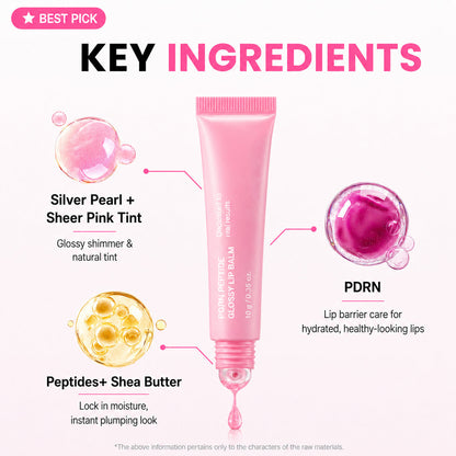 PDRN Peptide Glossy Lip Balm