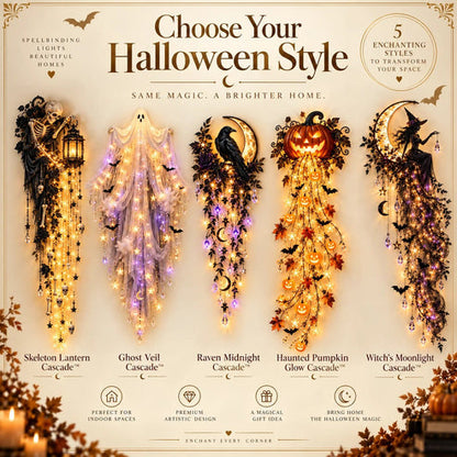 ✨Last Day 49% OFF✨Elegant Halloween Cascade Wall Light Collection
