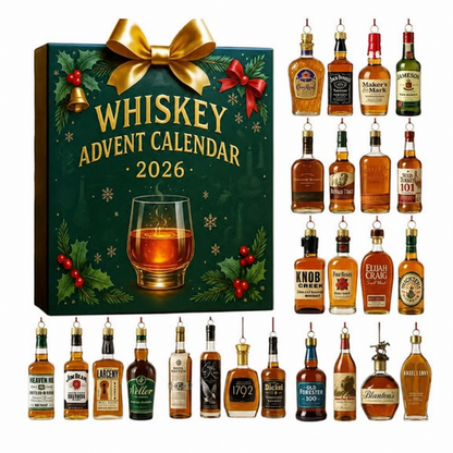 2026 Whiskey 3D Christmas Countdown Blind Box