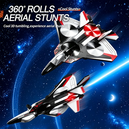 ✈️Kids RC flying toy, durable EVA foam fighter jet with multiple flying modes