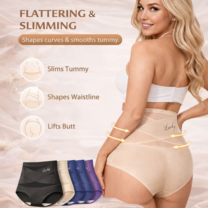High-Waist Tummy Control Seamless Shaping Panties