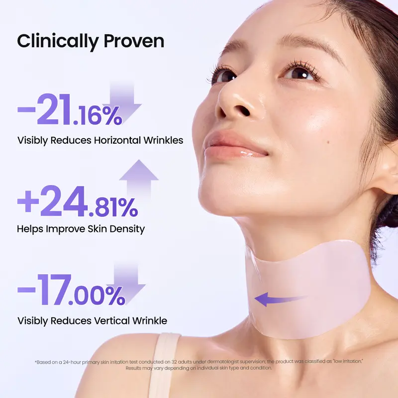 Collagen & PDRN Hydrogel Neck Patch（4Ea）