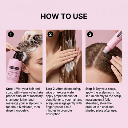 Evaro Rosemary PDRN Hair Growth & Scalp Care Set