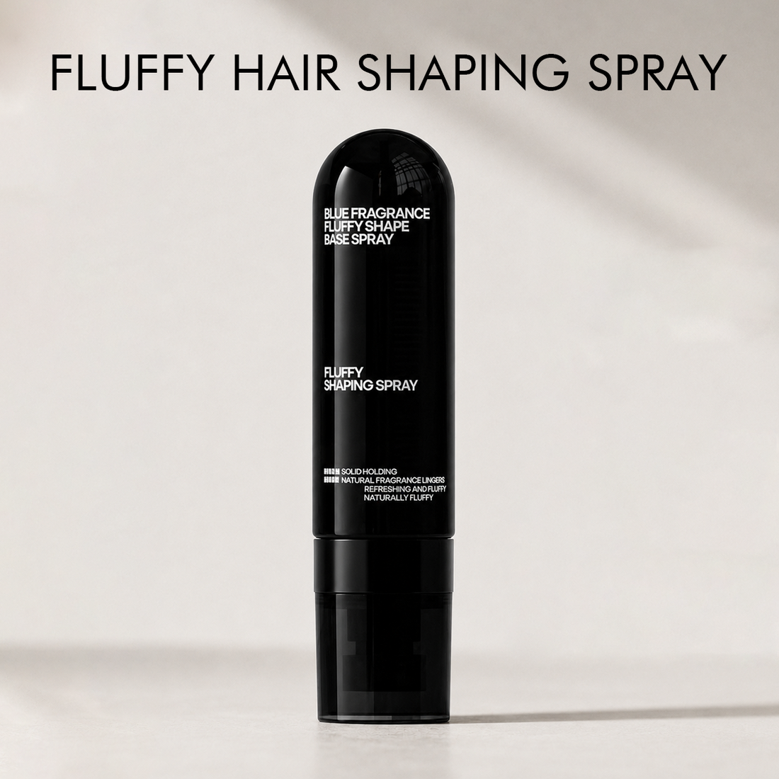 Peach-scented volumizing & setting spray—for lightweight, bouncy hair and long-lasting hold.