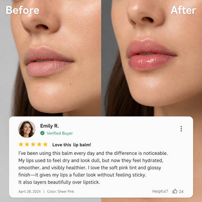 PDRN Peptide Glossy Lip Balm