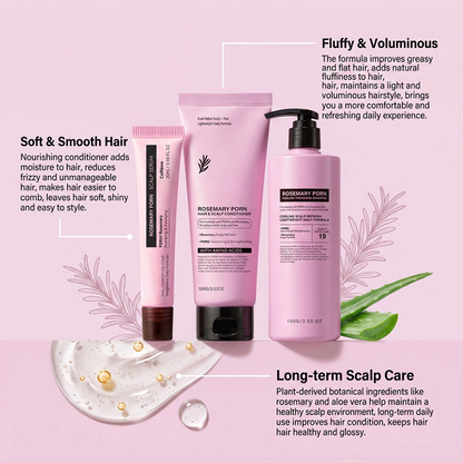 Evaro Rosemary PDRN Hair Growth & Scalp Care Set