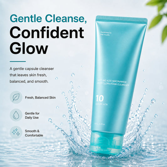 Azelaic Acid Capsule Foam Cleanser
