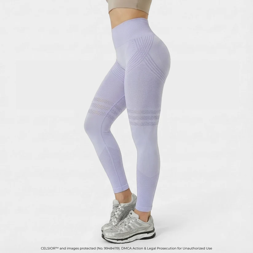 High Waisted And Hip Lifting Yoga Elastic Quick Drying Tight Pants⭐