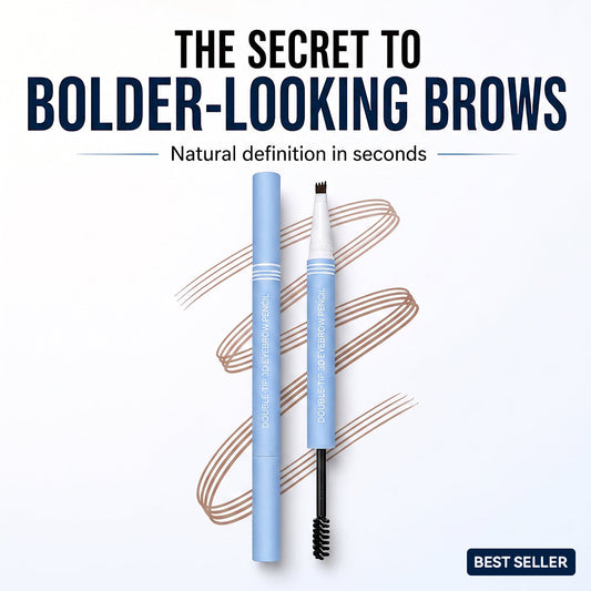 Waterproof 2-in-1 Micro-Fork Eyebrow Pen & Tinted Gel