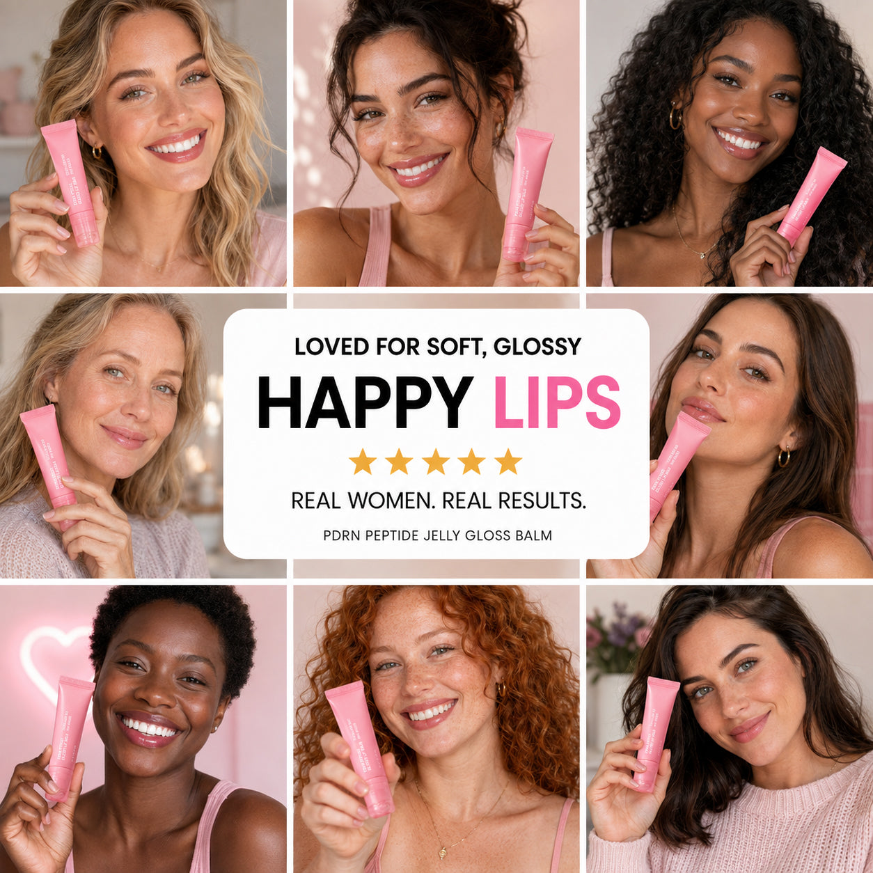 PDRN Peptide Glossy Lip Balm