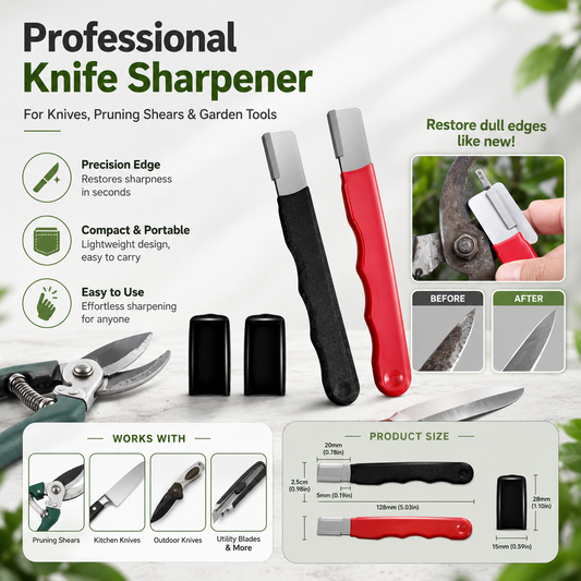🔪 2026 Multi-Function Knife Sharpener – Restore Dull Blades Fast With 3-in-1 Sharpening System