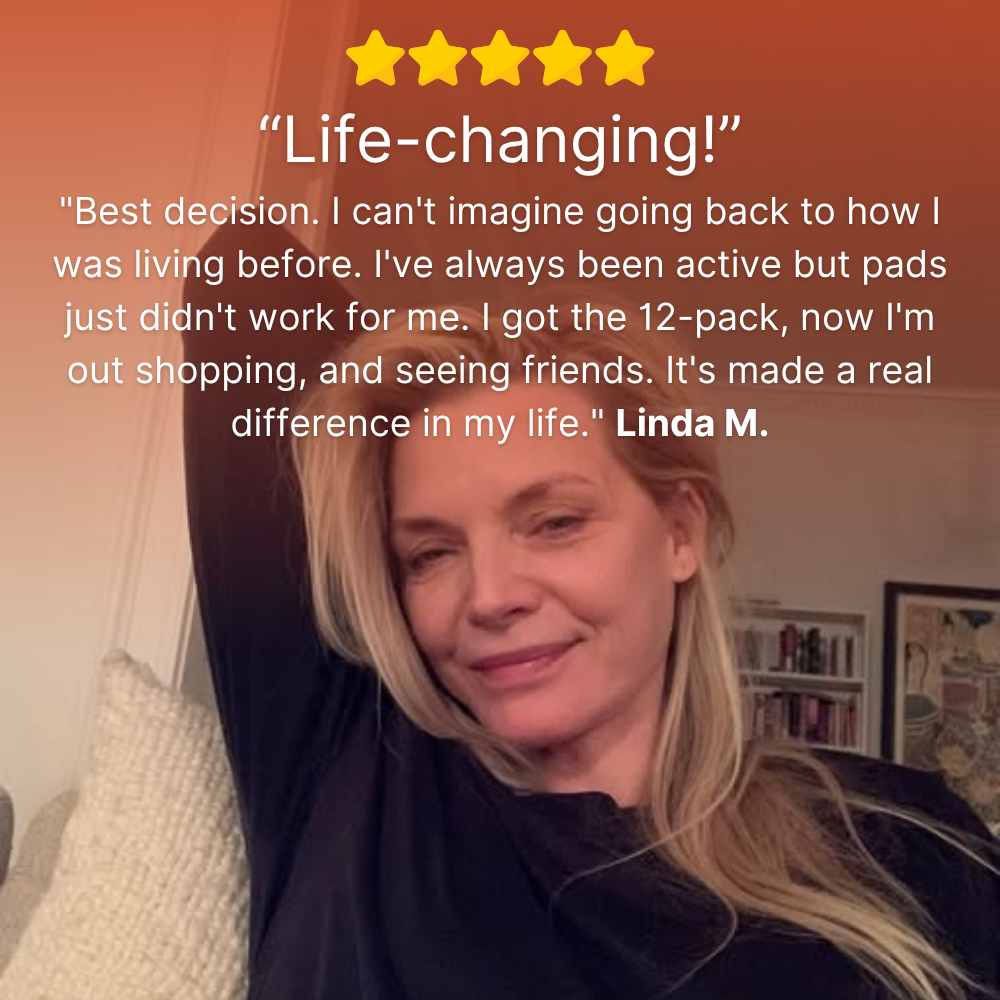 ssiki 100% Leak-Proof Underwear That Won't Let You Down for Women 60+ (4-Pack)