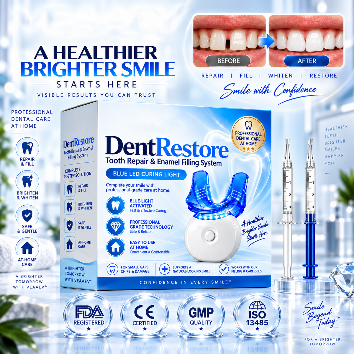 DentRestore Tooth Repair & Filling System 🦷