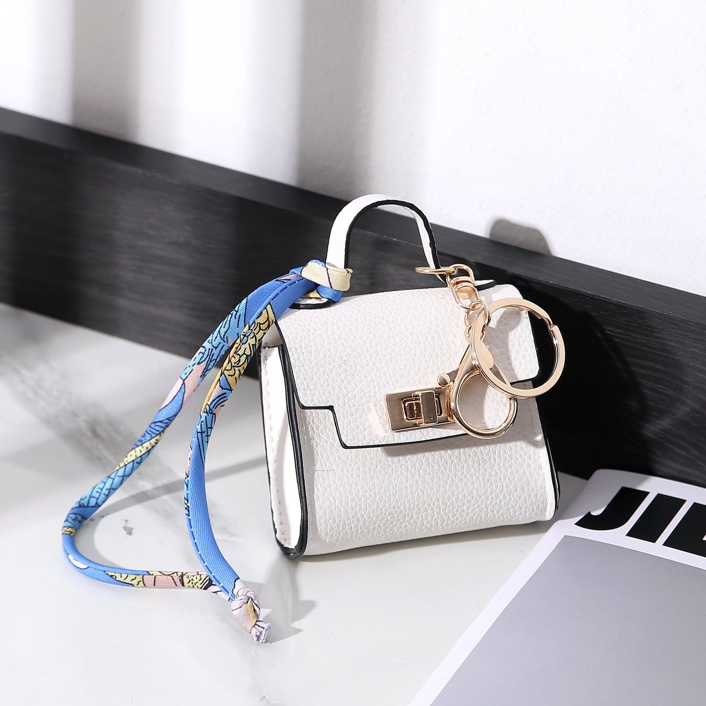 Mini Luxury Bag Keychain Charm