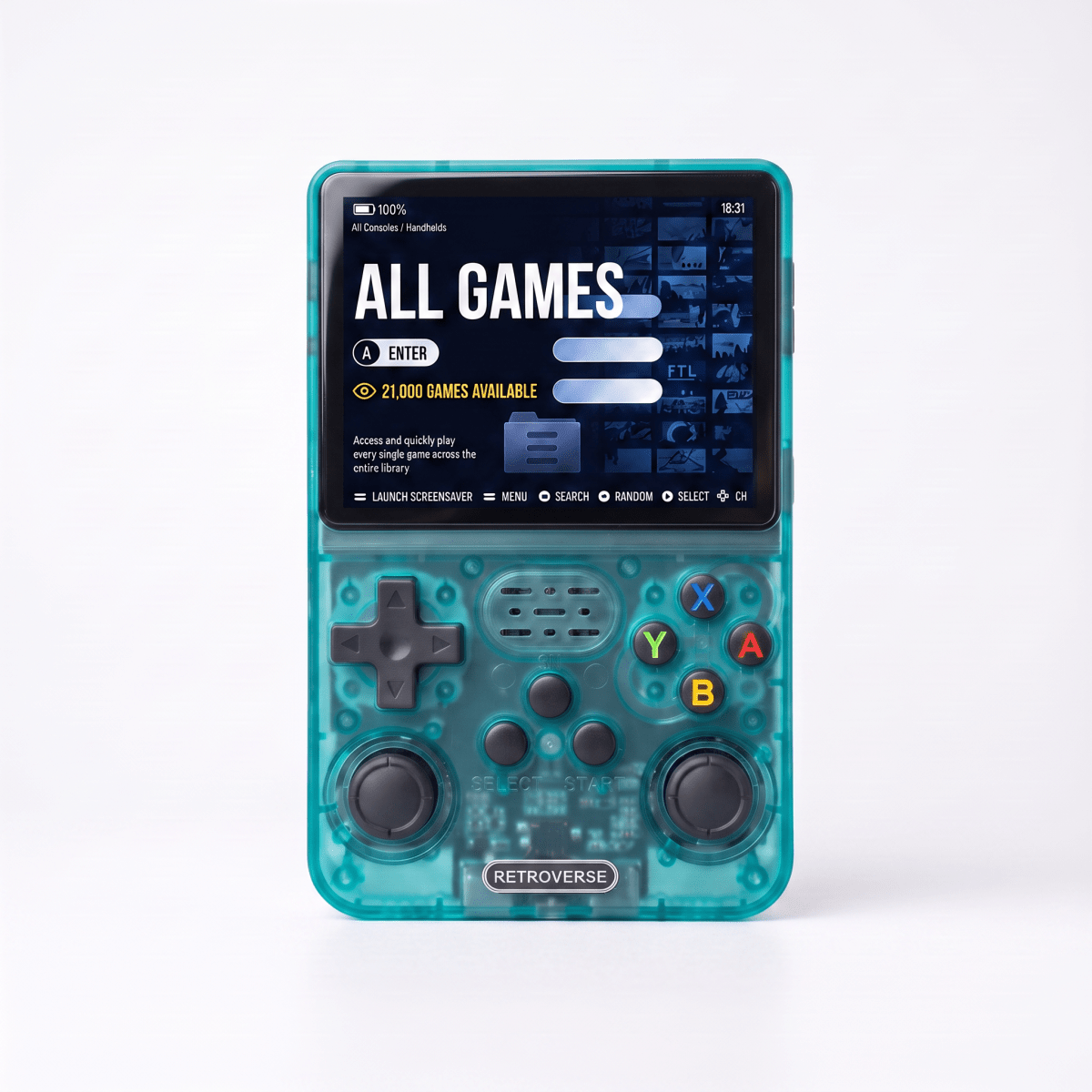 Ssiki Pro 2.0 — R36S Retro Handheld Console