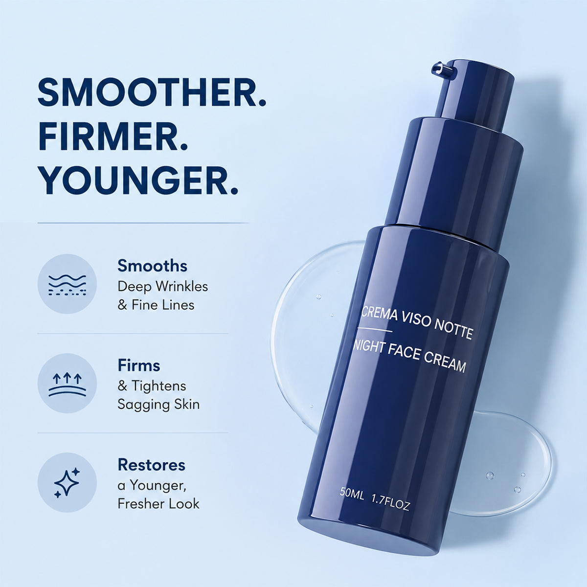AntiAge Night Cream: Firms Your Neck While You Sleep✨