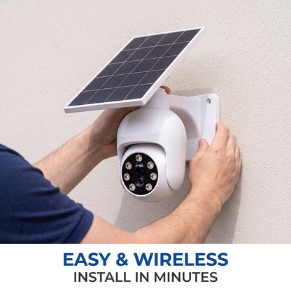 ⏰Solar-Powered Simulated Surveillance Camera Street Light