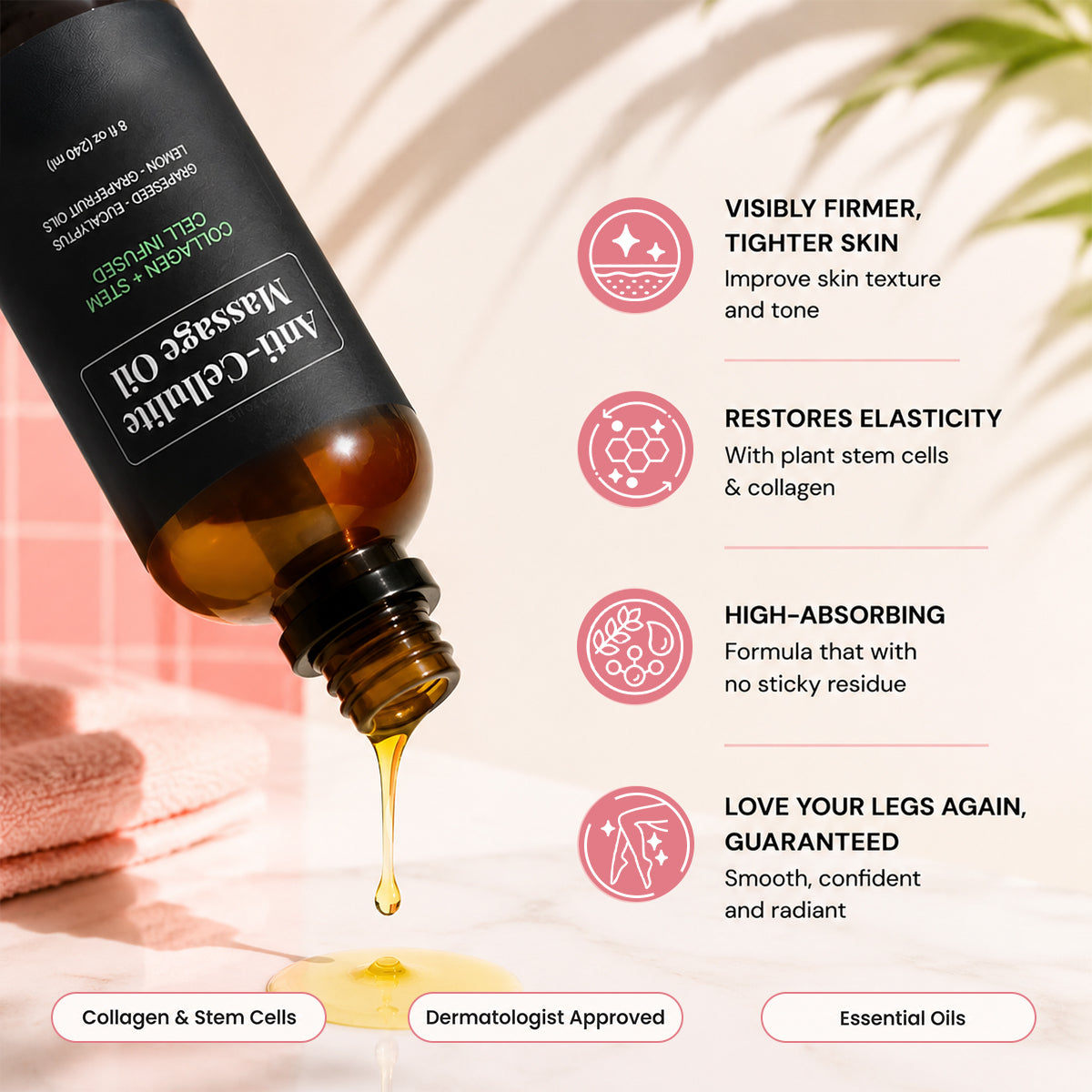 New Anti-Cellulite Massage Oil