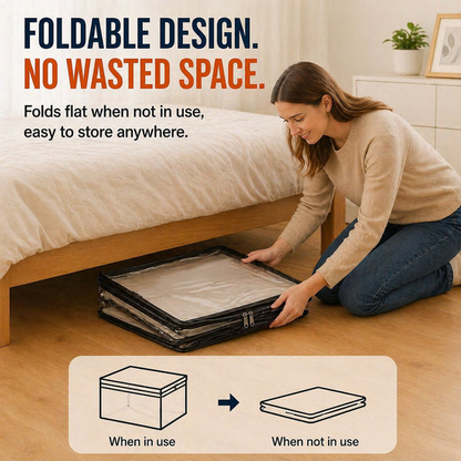 🔥Limited TimePromotion 49% OFF 📦Large Heavy-Duty Thick Plastic Clear Storage Bag for Clothes, Moving & Storage