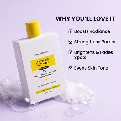 Brightening Body Wash With Vitamin C for Bright & Glowing Skin