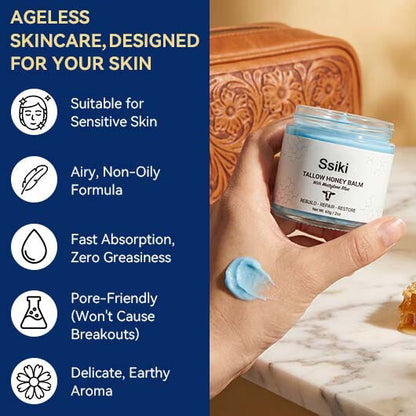 Whipped Tallow Honey Balm with Methylene Blue