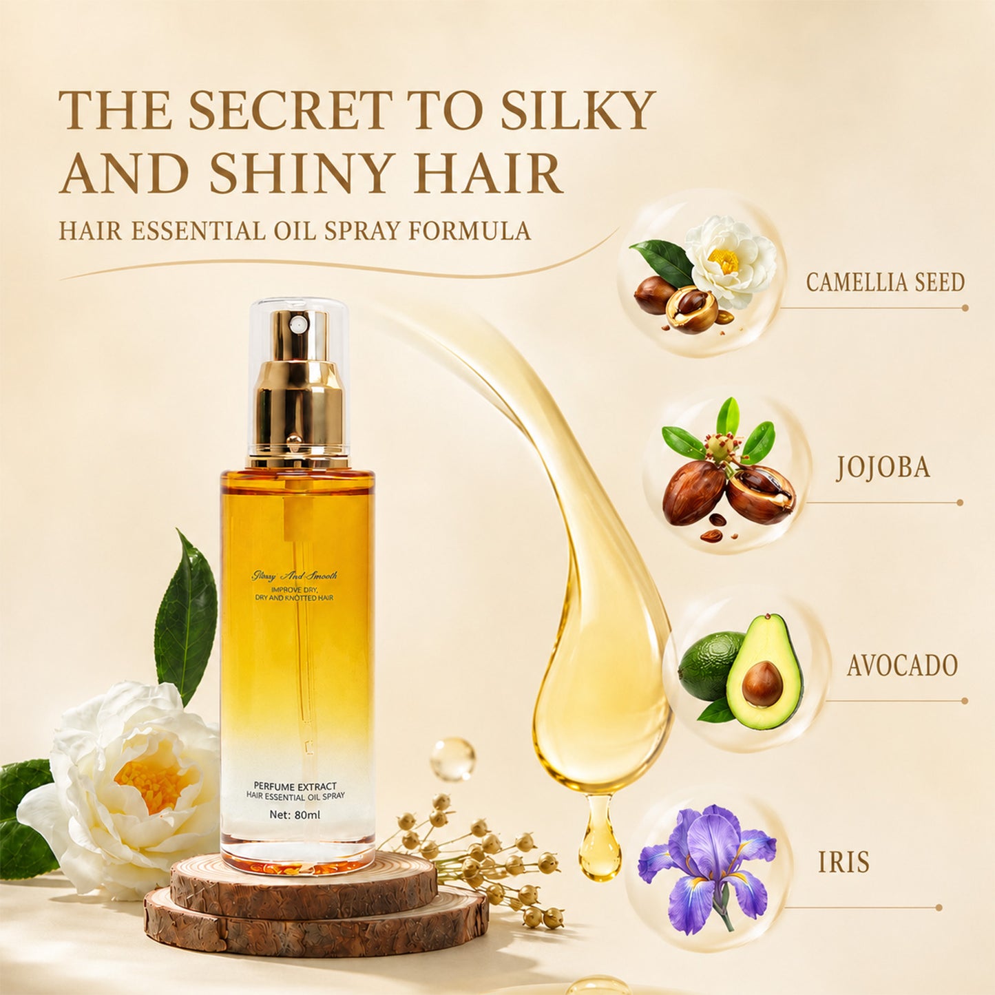 Hair Oil Spray