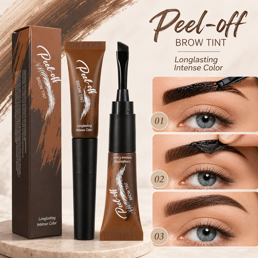 5-Color Waterproof Eyebrow Tint for Precise & Long-Lasting Brows