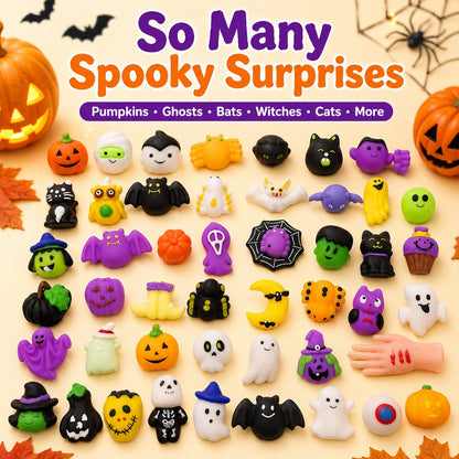 💥 LAST DAY 50% OFF🎃 Halloween Squishies Stress Relief Toy Set