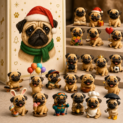 🐶2026 Fun Pug Advent Calendar
