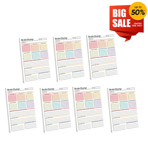 ADHD Brain Dump Planner Pad