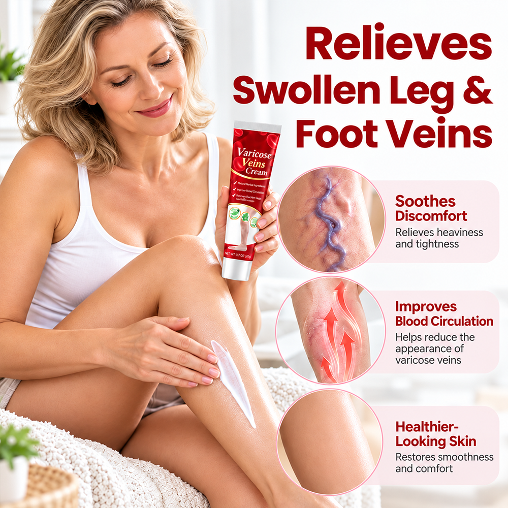 Varicose & Spider Vein Relief Cream