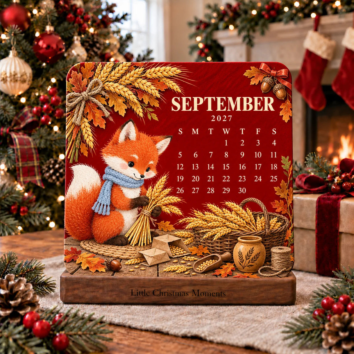 🎄🗓️ Christmas Limited-Edition — 🪴✨ Eco-Friendly Plantable “Timeless” Seed Calendar 2027